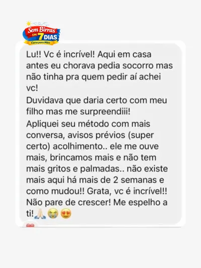 Depoimento real de mãe 14
